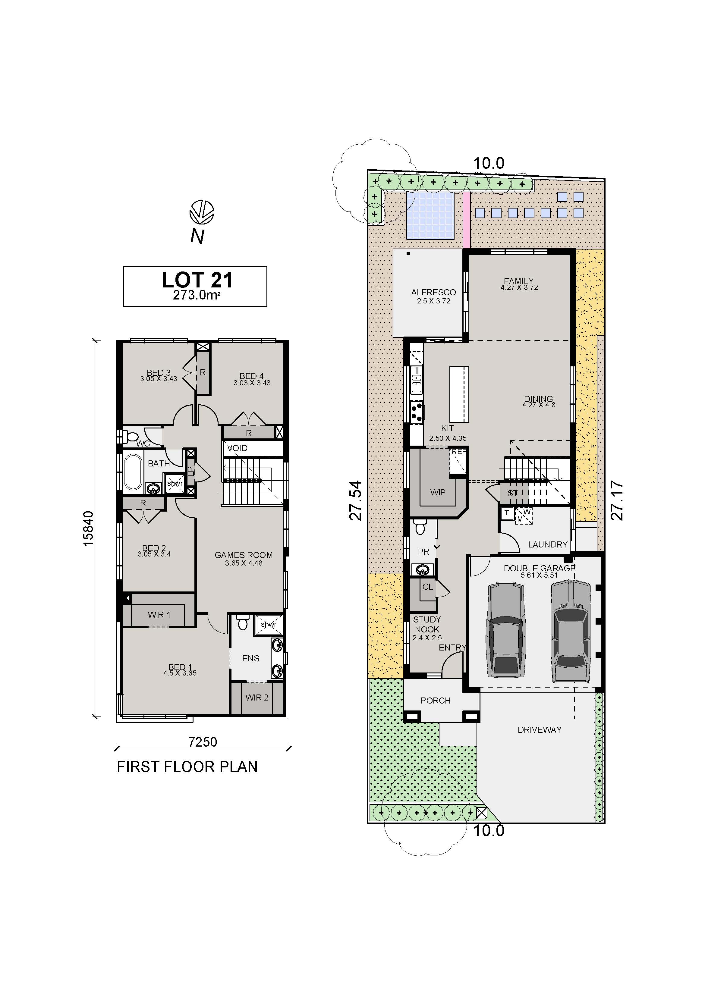 Lot 21 Savoy 27 Astra Archived Use Revit Color Plan