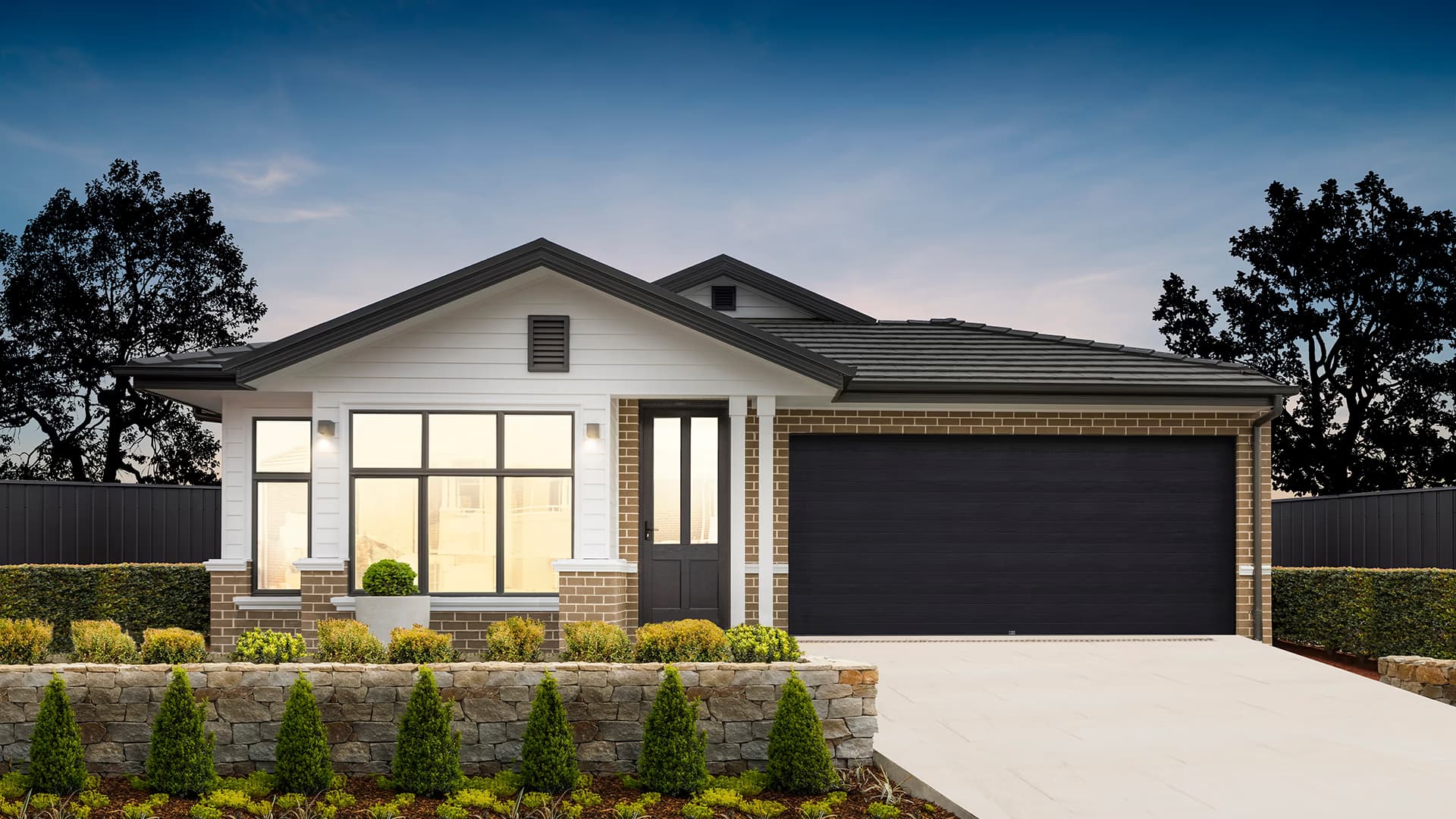West Hampton facade showcased at Homeworld Leppington
