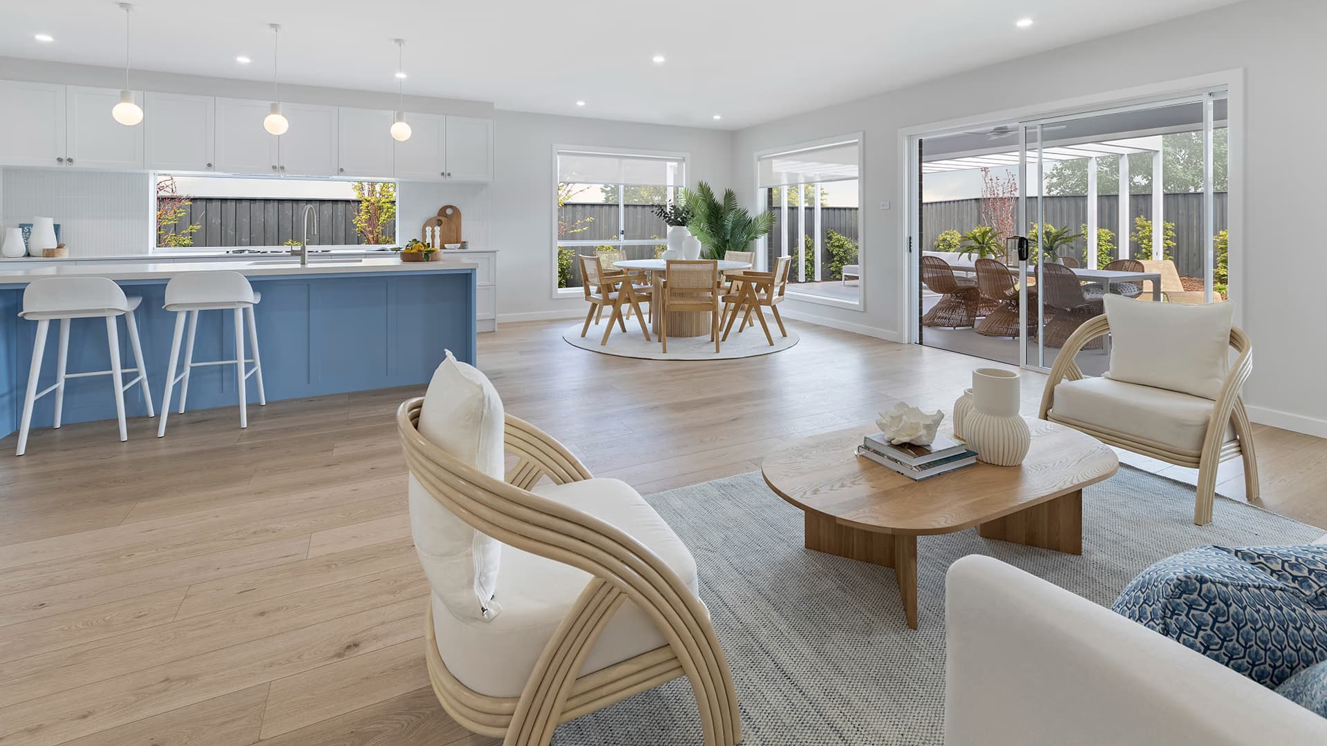 An interior photo of the Vermont 30 on display at Lochinvar