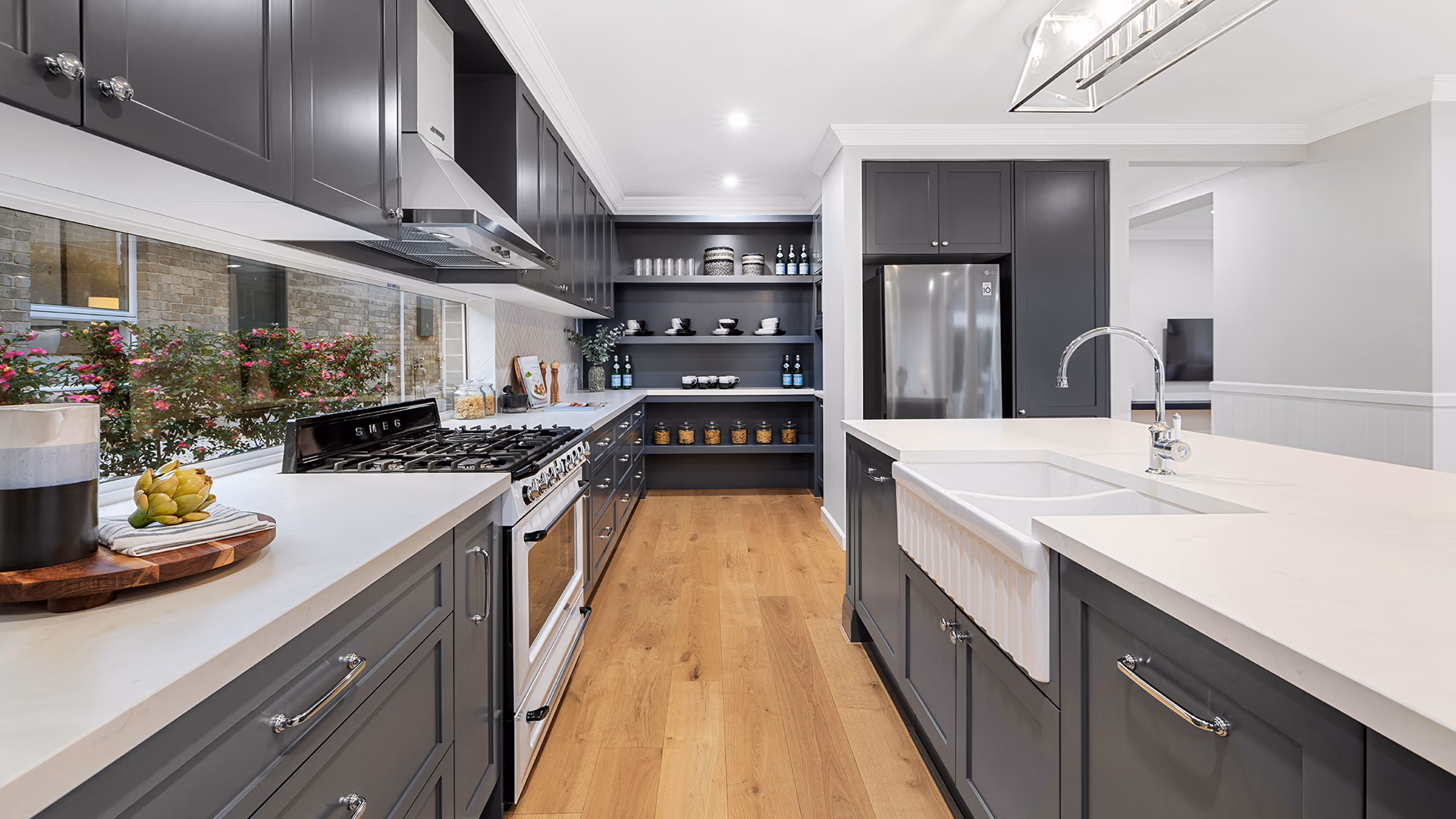 An Interior photo of the Forsyth 30 on display at Waterford Living Chisholm