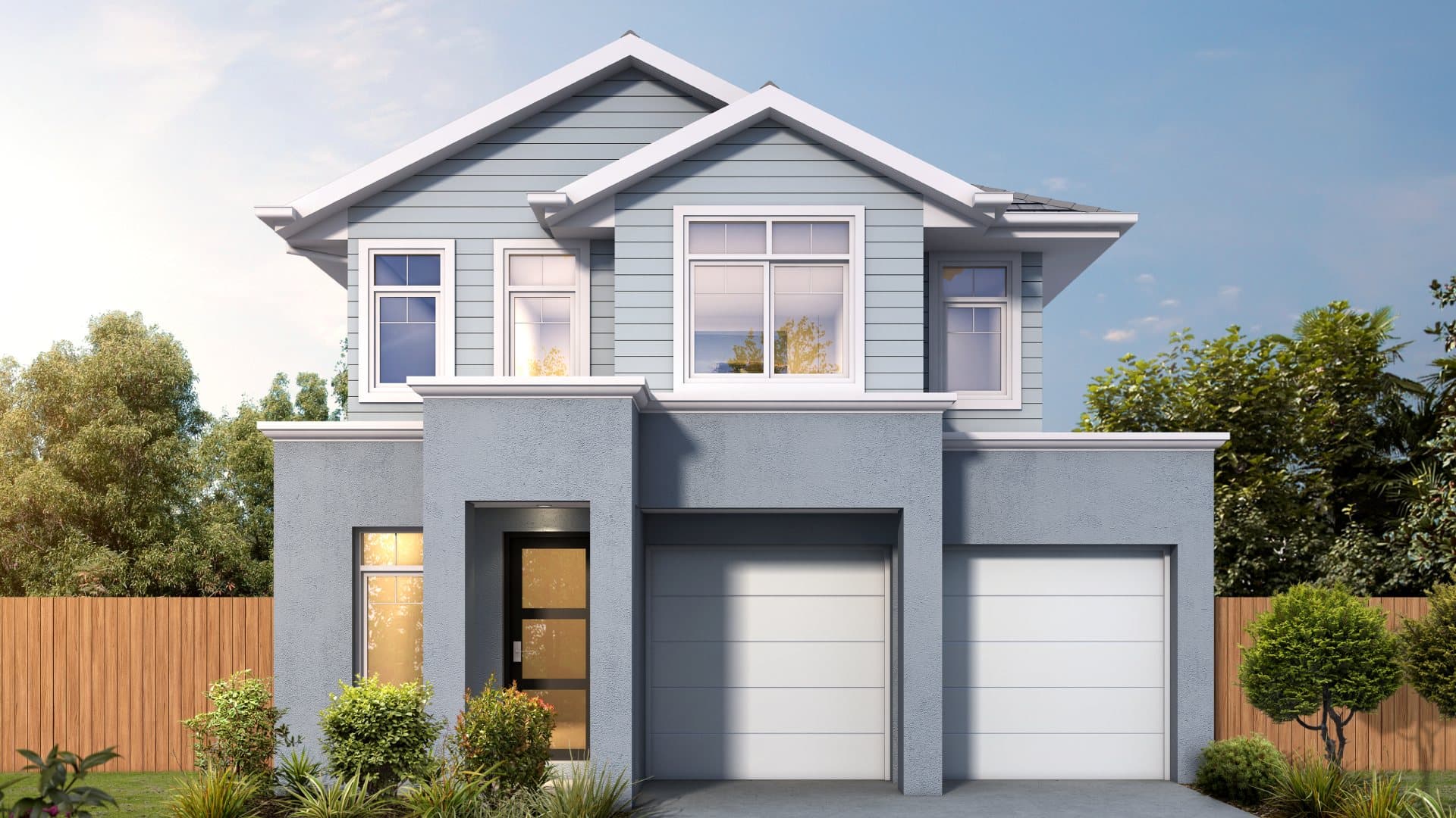 Image showing the Hampton Manor facade for Lot 2563, Proposed Road, Oran Park