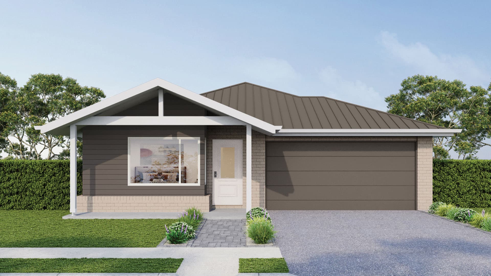 Image showing the Lakeside facade for Lot 1432, Proposed Road, Lochinvar