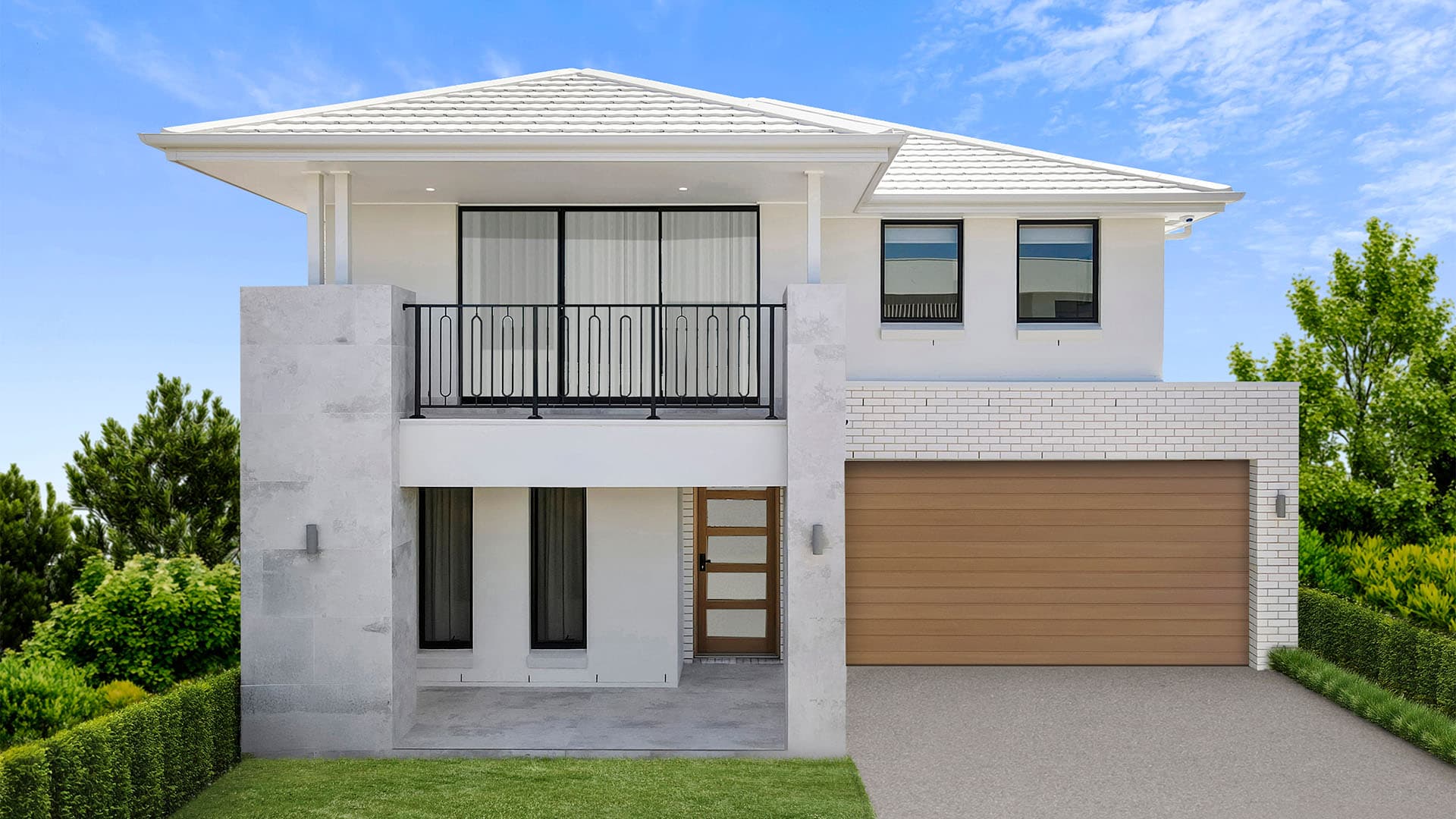 Image showing the Montague facade for Lot 2565, Flamingo Circuit, Oran Park