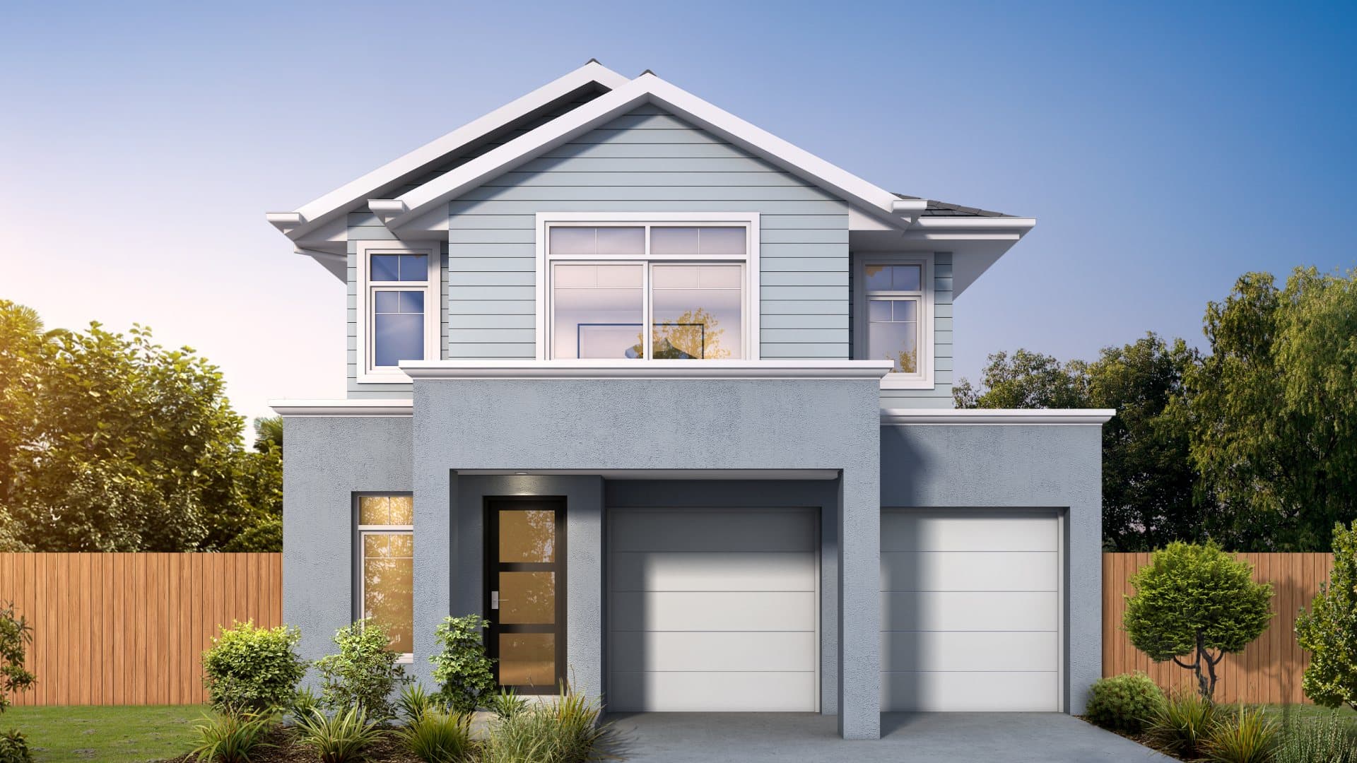 Image showing the New England facade for Lot 244, Proposed Road, Calderwood