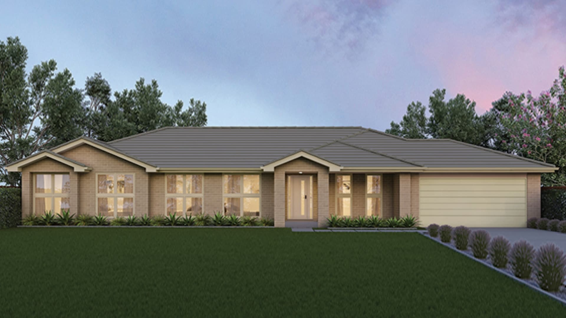 Image showing the Traditional facade for Lot 4842, Lonhro Drive, Menangle Park