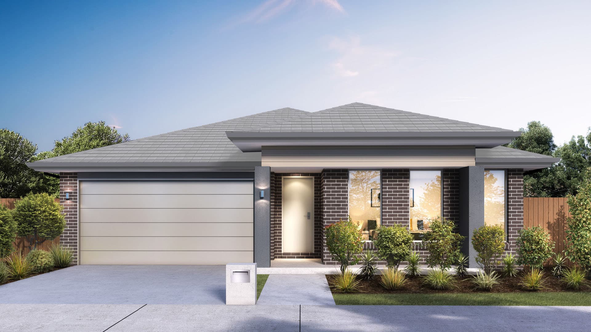 Image showing the York facade for Lot 3, Walker Street, Quakers Hill