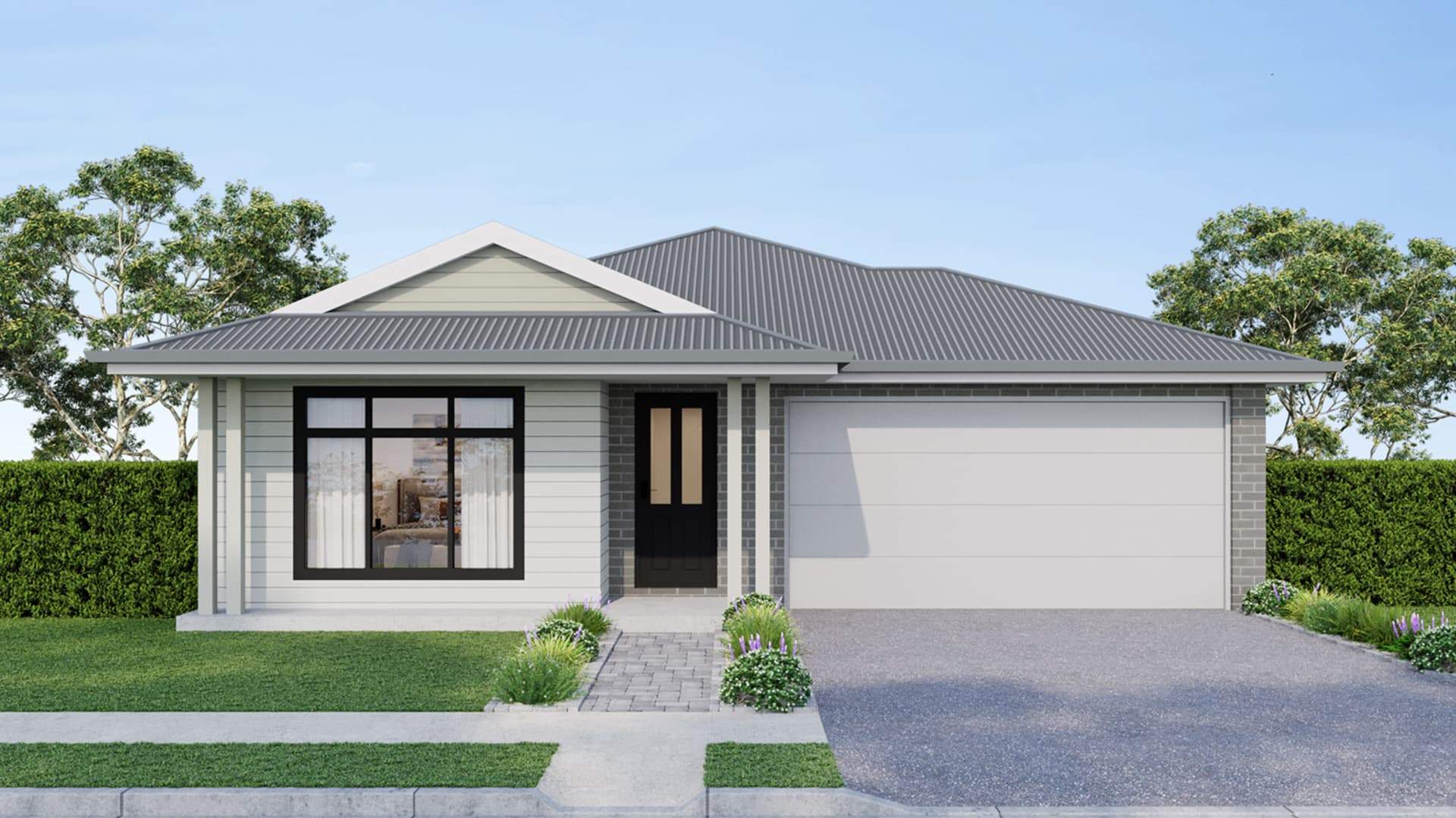 Image showing the Hampton facade for Lot 750, Corymbia Way, Badagarang
