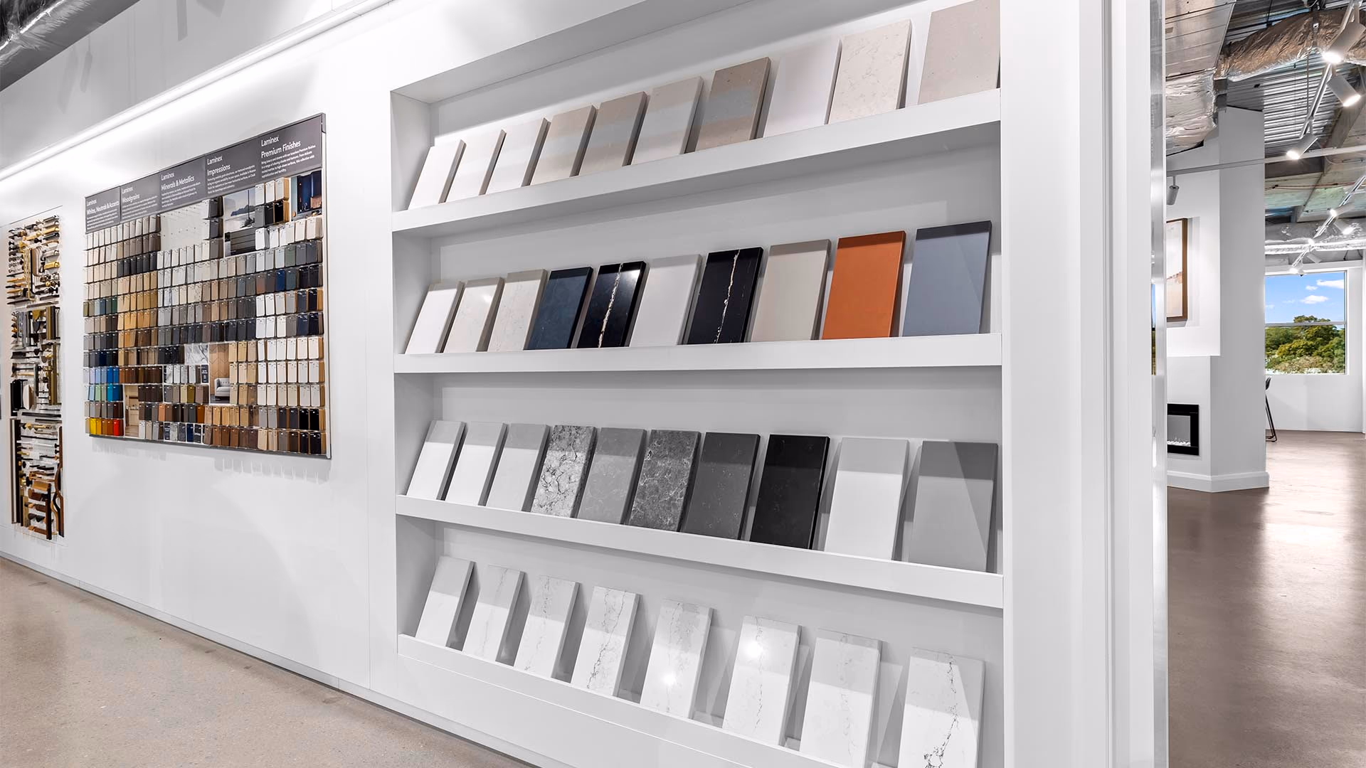 Interior photo of the Eden Brae Homes showroom in Sydney