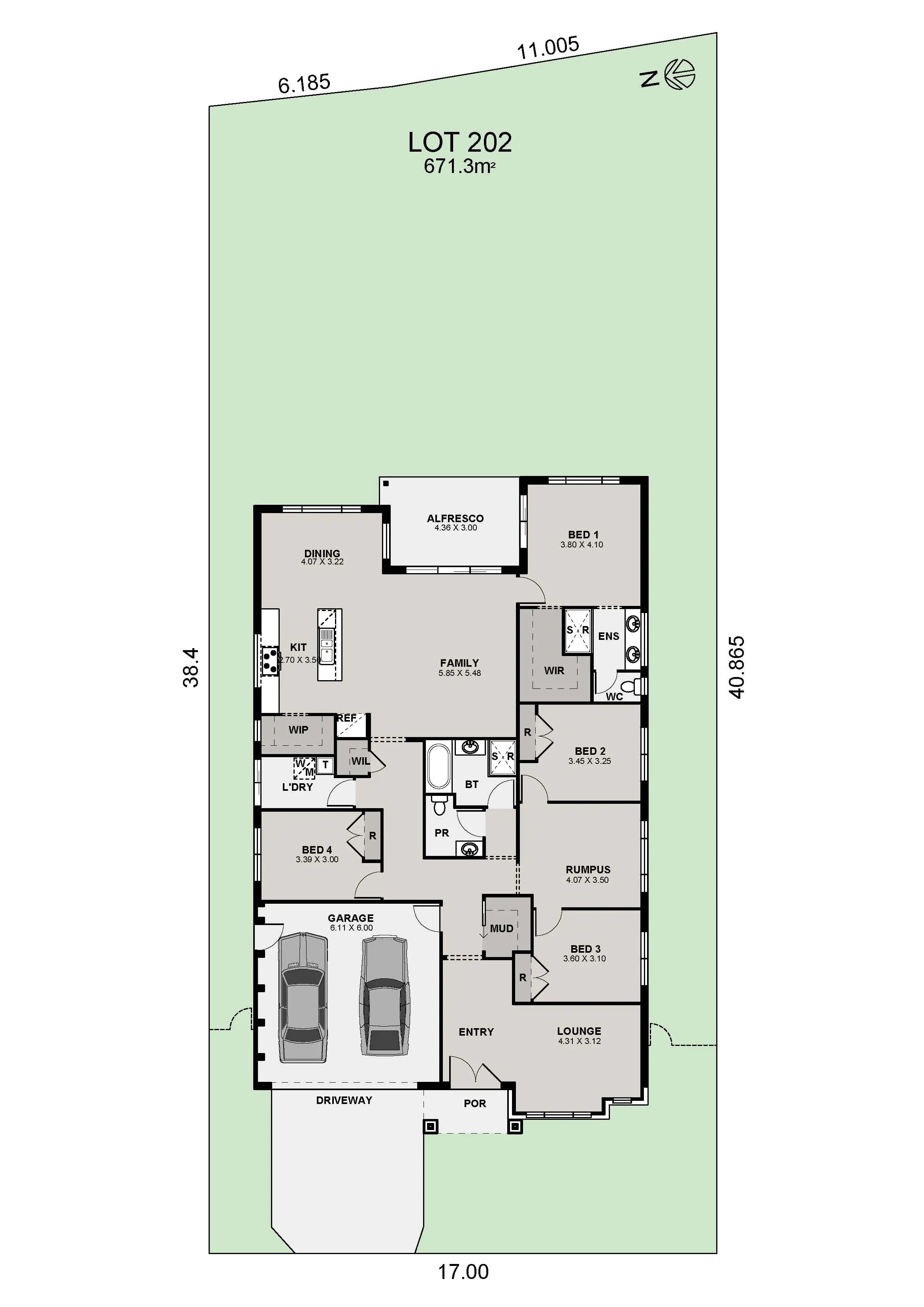 Image of a floorplan