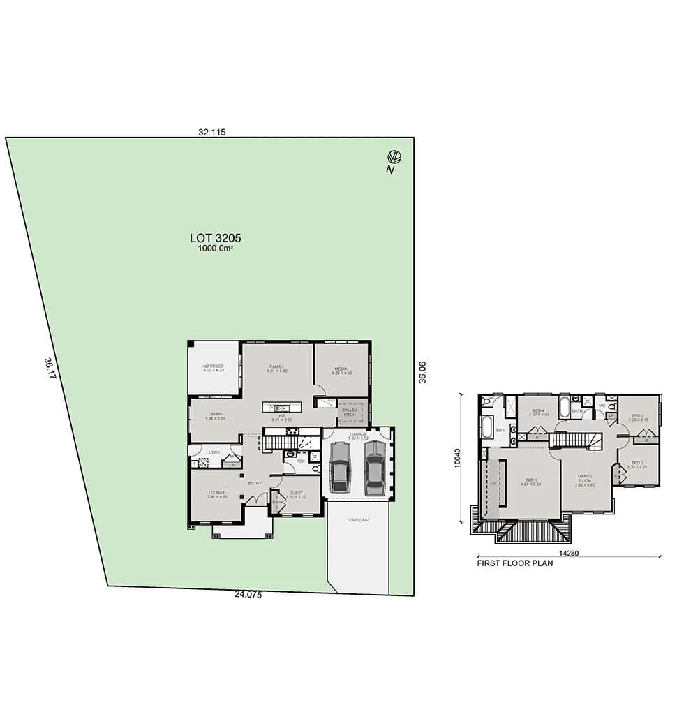 Image of a floorplan