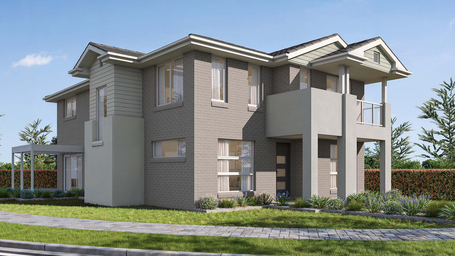 Image showing the Custom facade for Lot 7333, Proposed Road, Calderwood