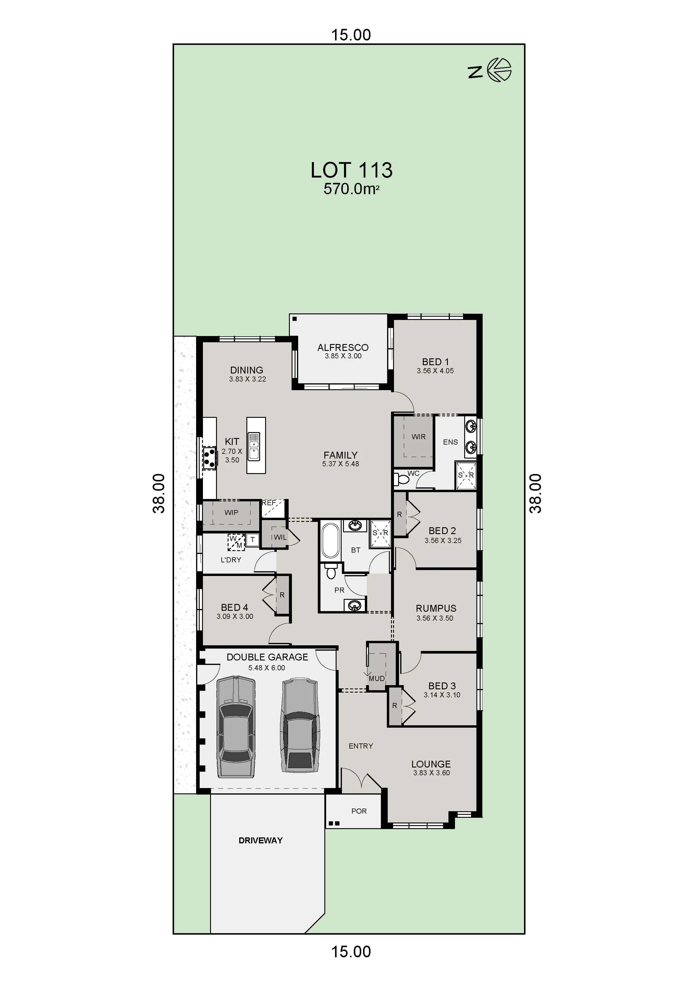 Image of a floorplan