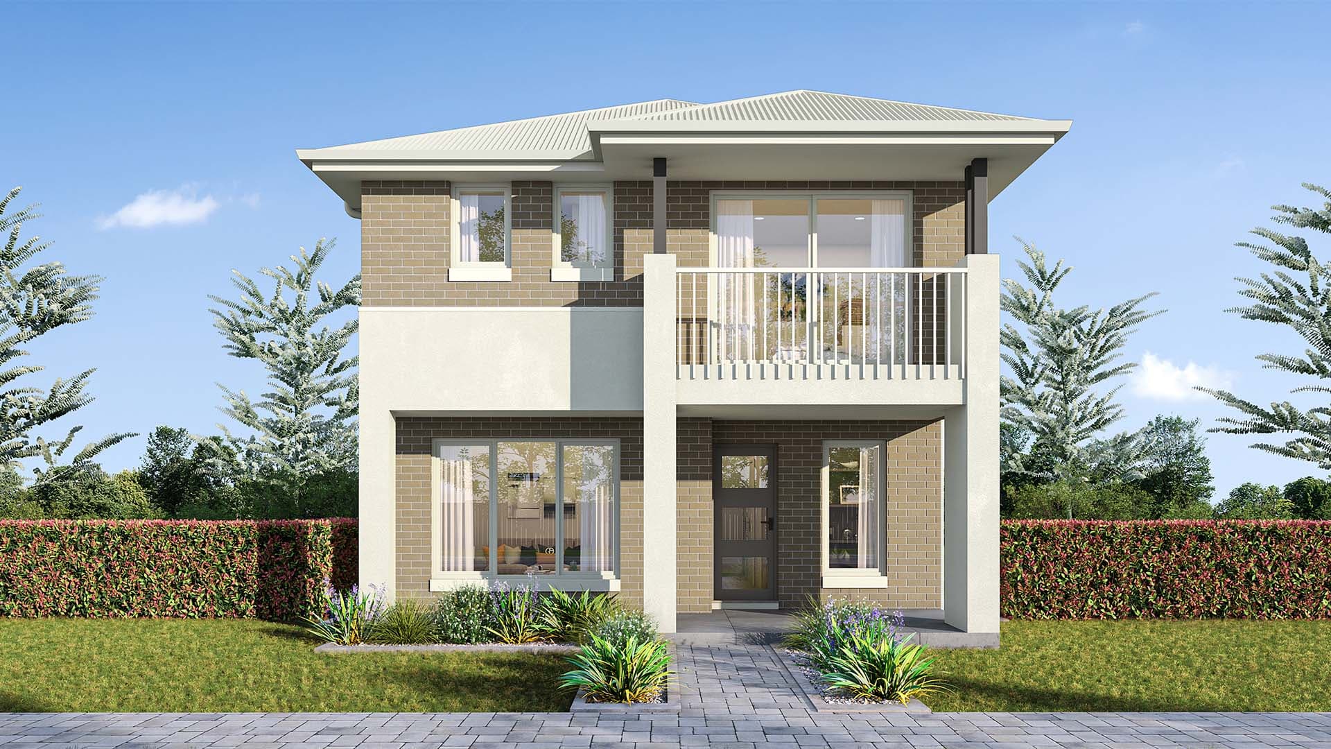 Image showing the Custom facade for Lot 87, 3, Sharp Street, Oran Park