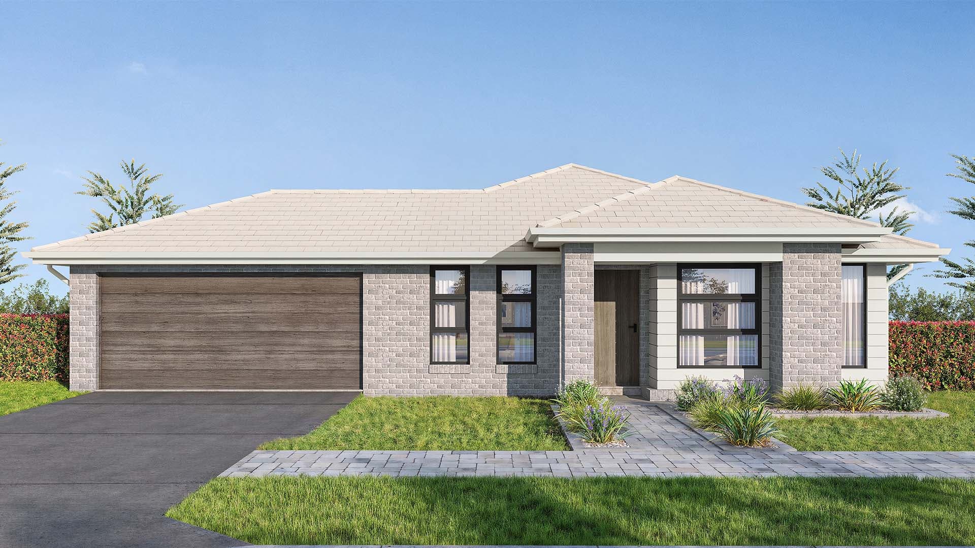 Image showing the Kirra facade for Lot 4, Walker Street, Quakers Hill