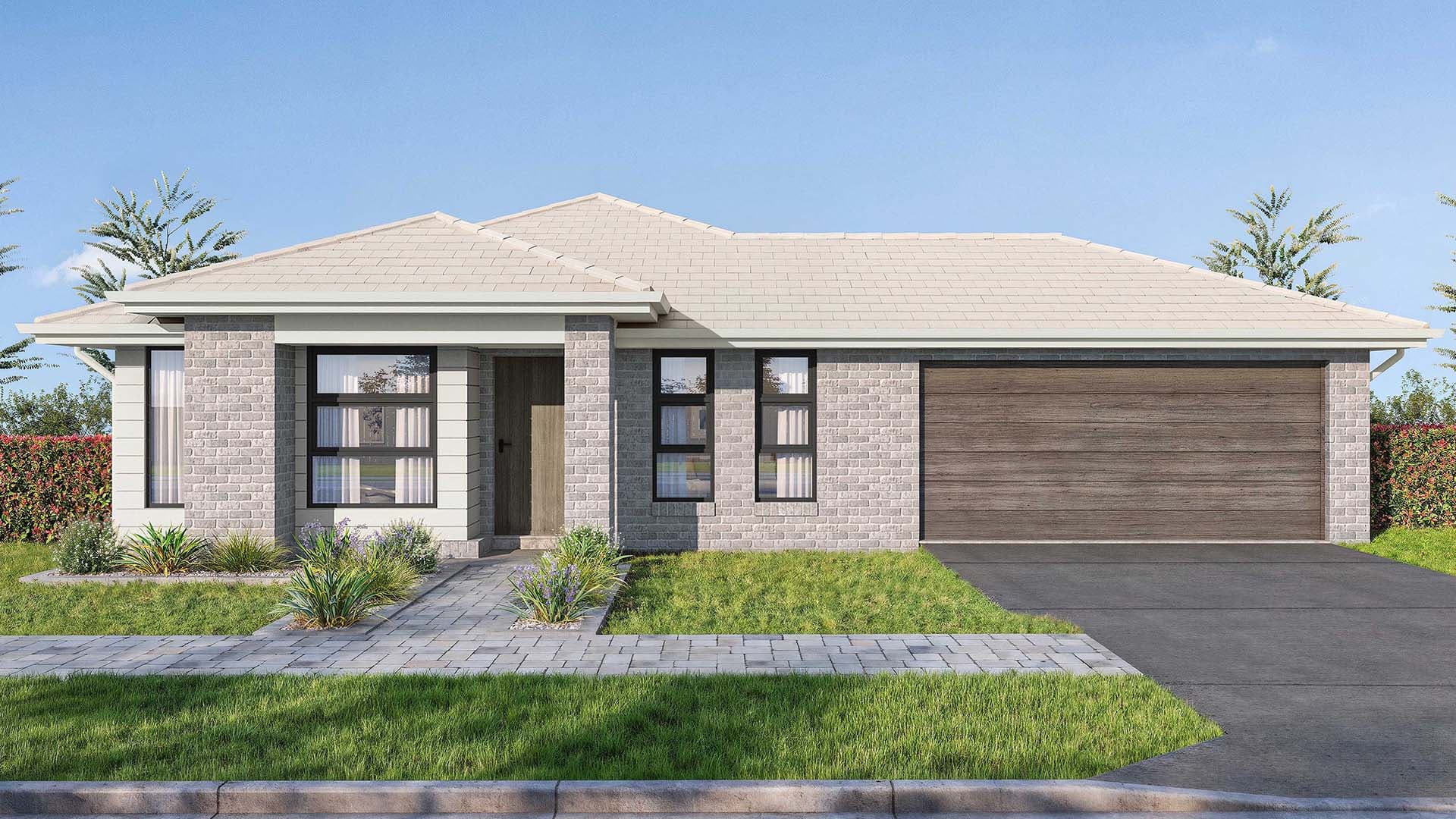 Image showing the Kirra facade for Lot 1, Proposed Road, Tahmoor