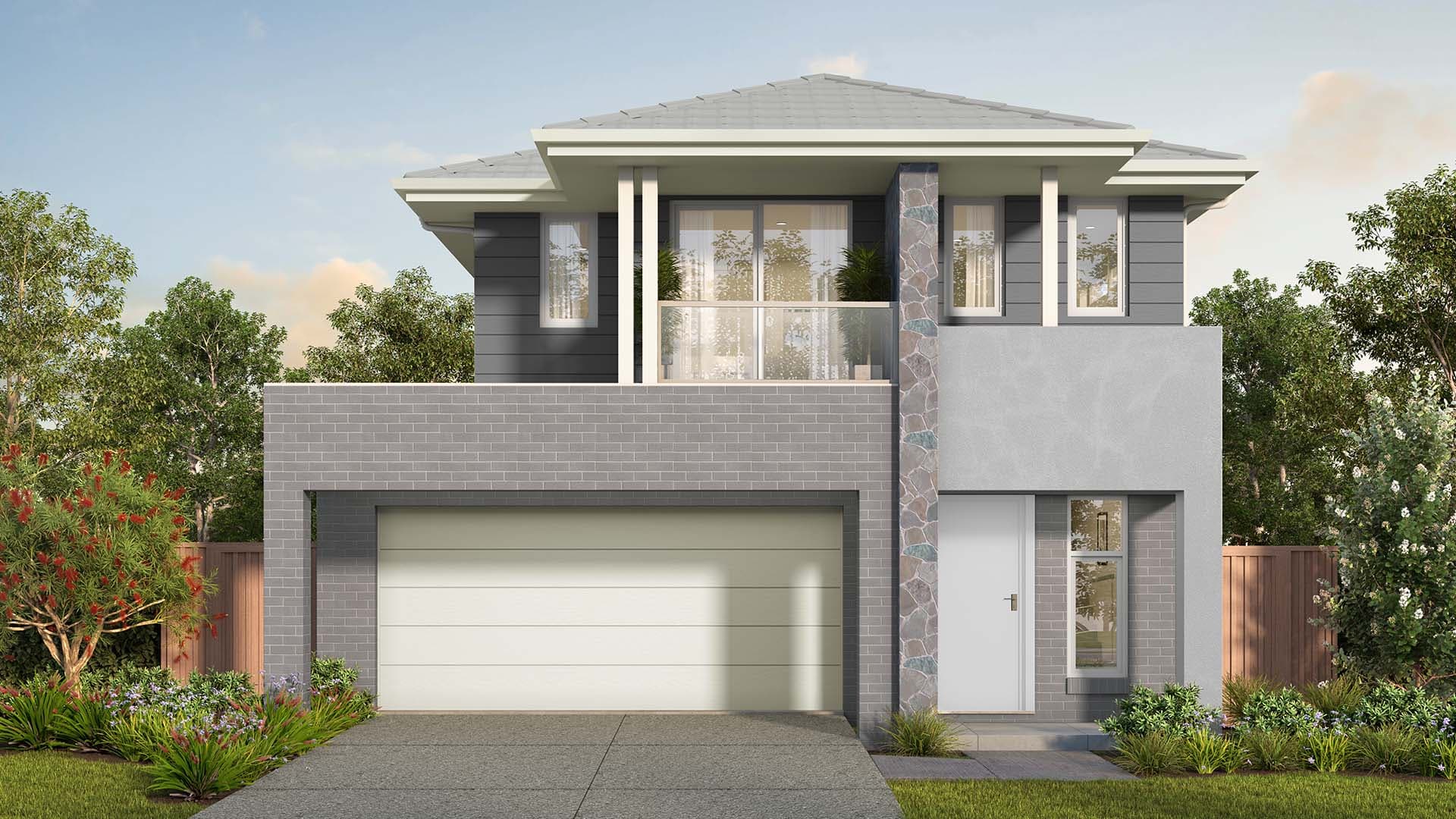 Image showing the Alton facade for Lot 410, Proposed Road, Gables