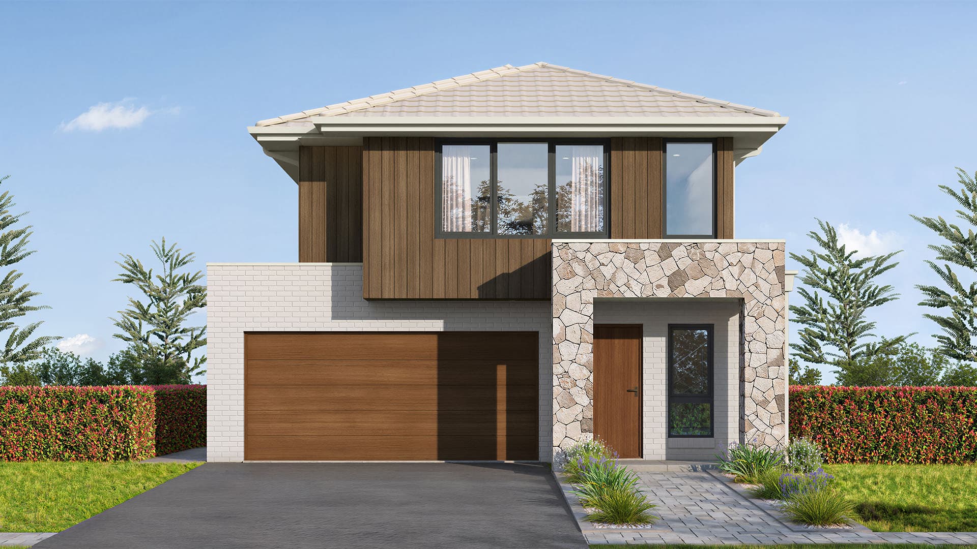 Image showing the Astra facade for Lot 411, Proposed Road, Gables
