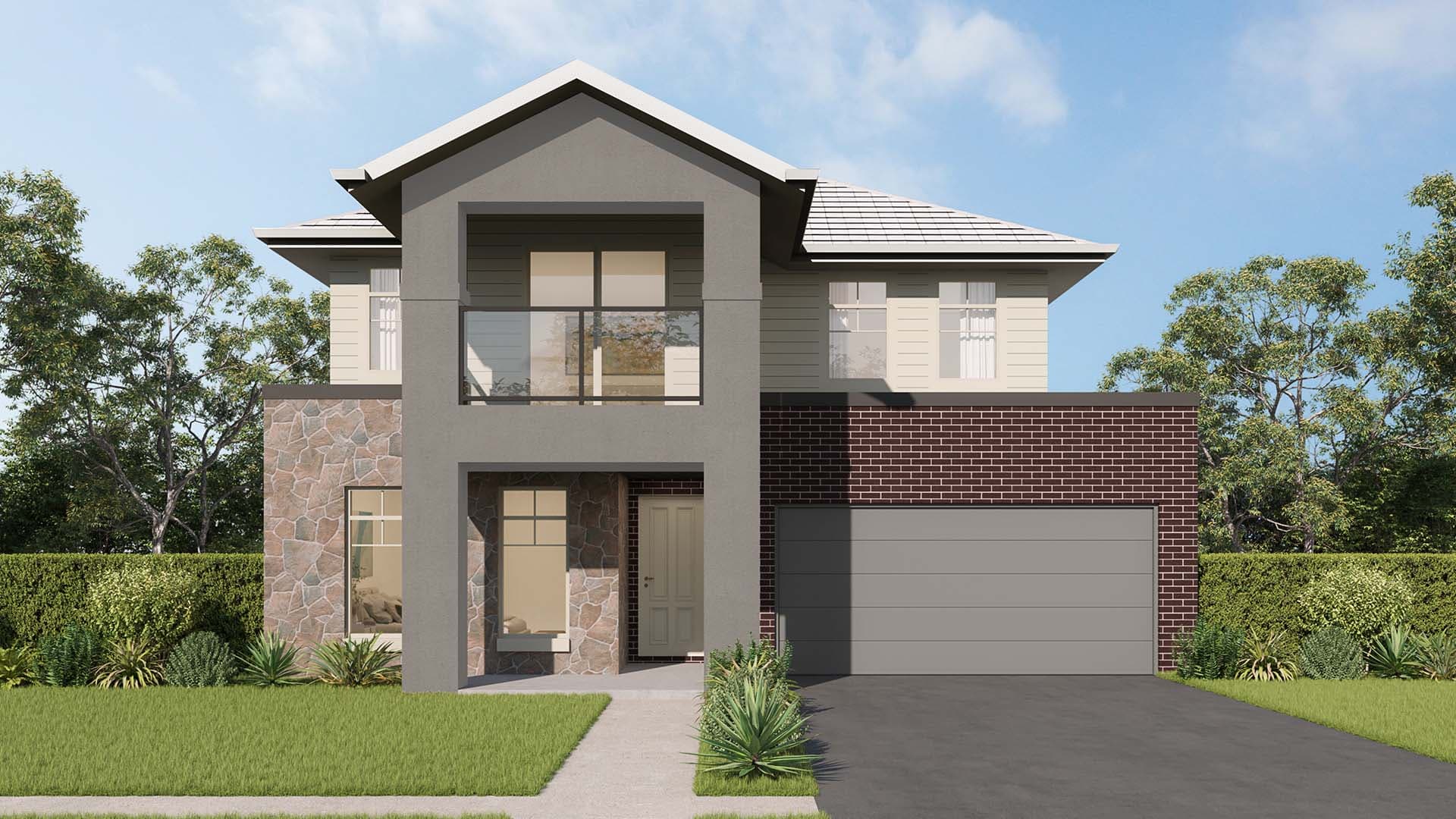 Image showing the Custom facade for Lot 413, Proposed Road, Gables
