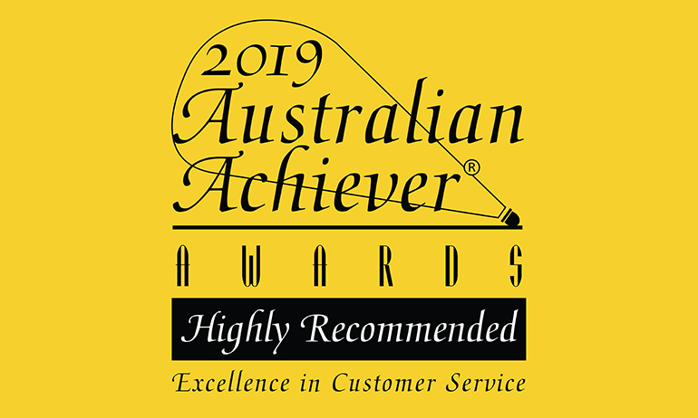 2019 Australian Achiever Award Logo